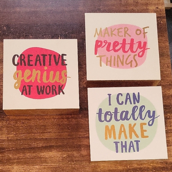 Wooden Crafters Signs - Picture 1 of 7